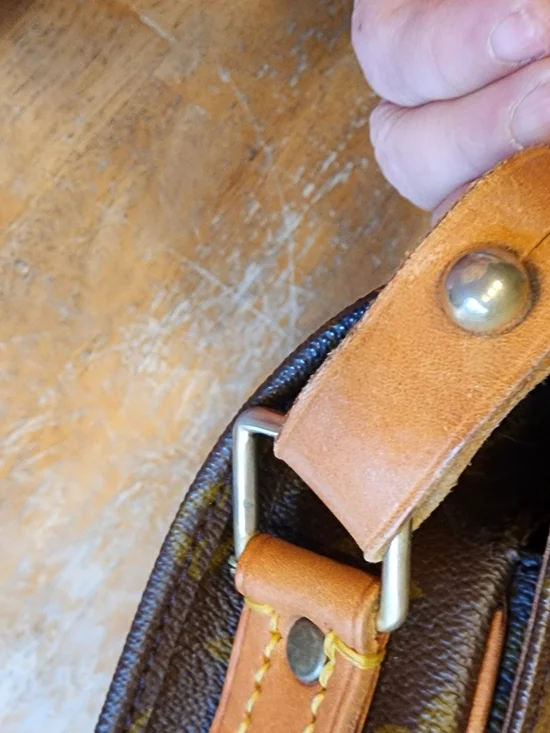 Louis Vuitton Cartouchiere Shoulder Bag MM Brown Leather - Picture 8 of 16